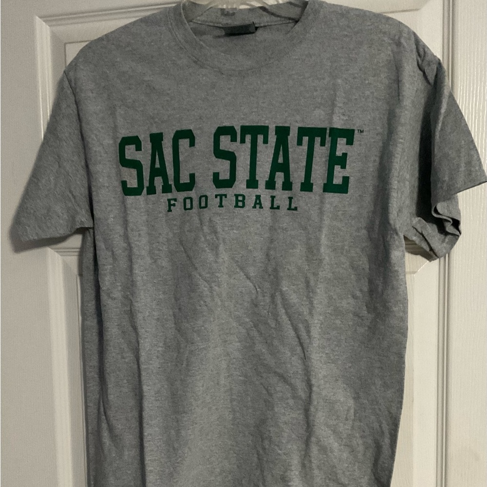 Gray Sac State Football Tee